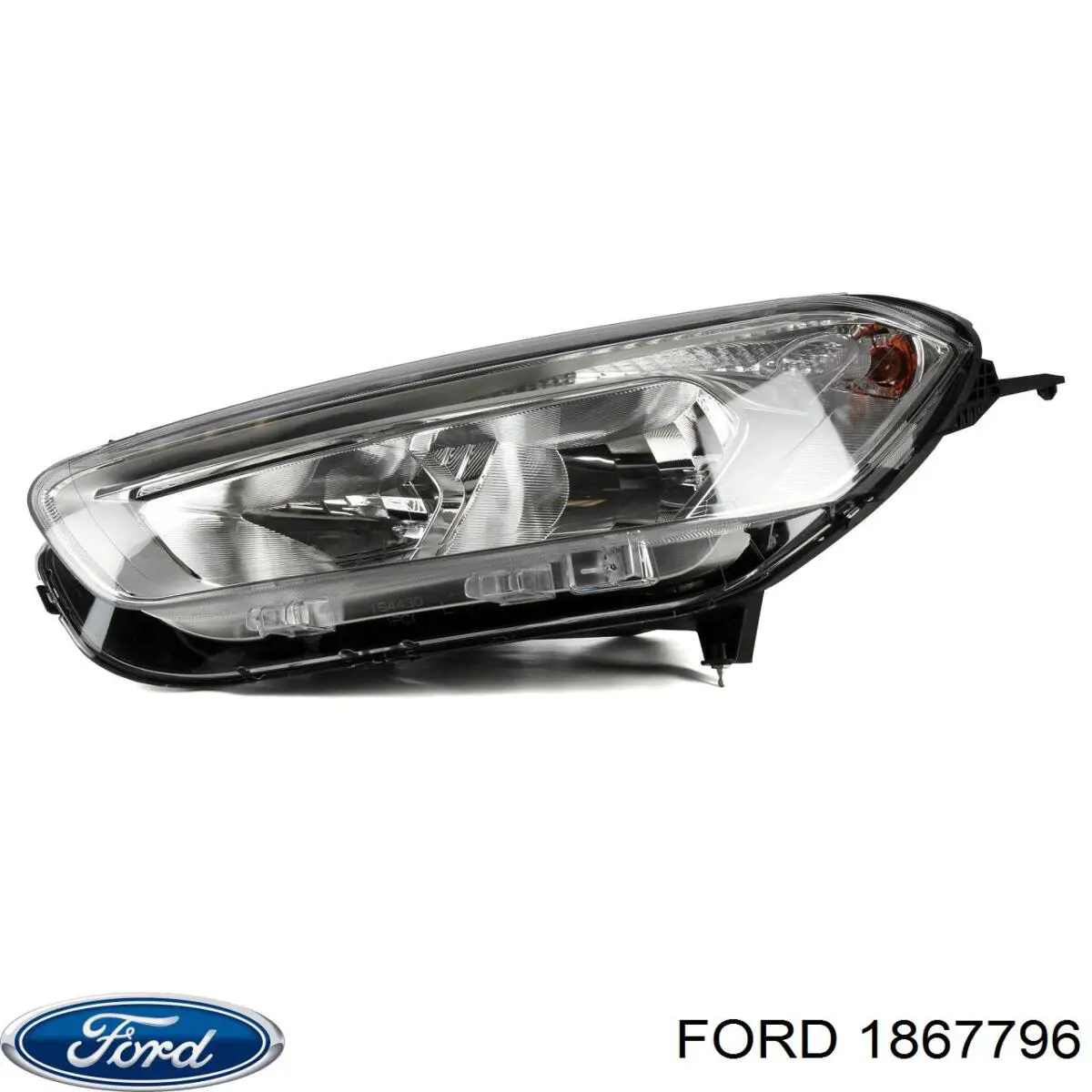 1864387 Ford Фара дальнього світла в зборі