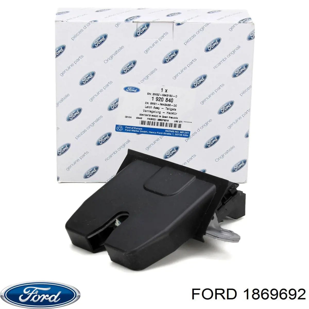 Ущільнювач двері передньої (на кузові) Ford 1869692 ціна, від 173.44 USD