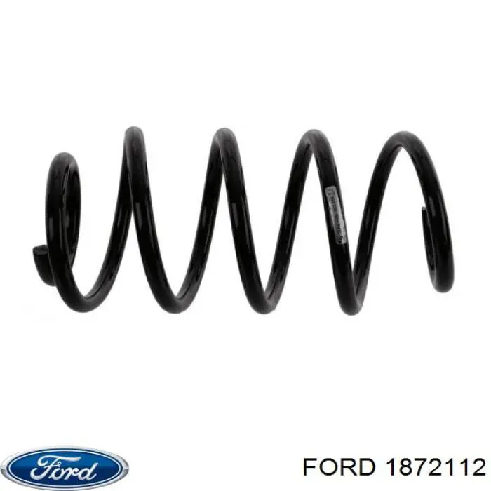 1872112 Ford Пружина амортизатора передняя