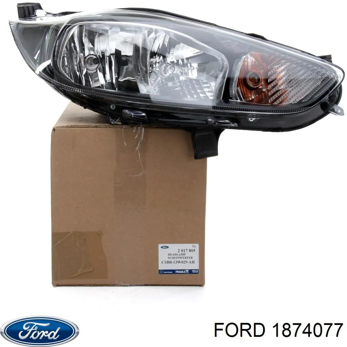 1874077 Ford Основна фара - вставка