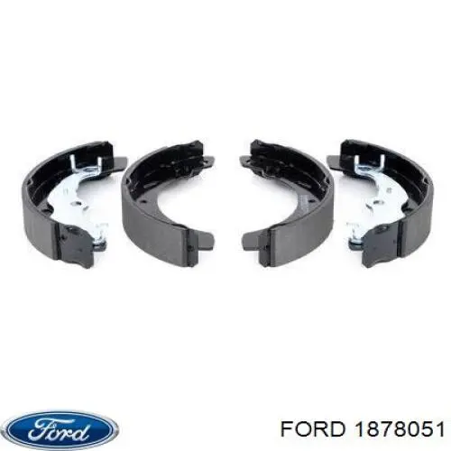 Купити 1878051 Ford Колодки гальмові задні, барабанні