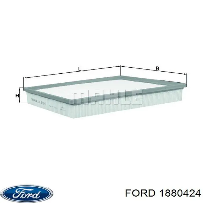 1880424 Ford фільтр повітряний
