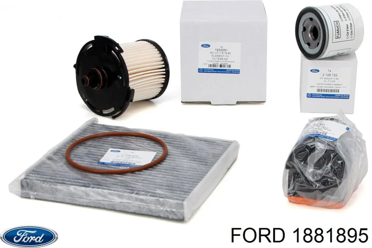 Купити 1881895 Ford Автомобільний фільтр повітря