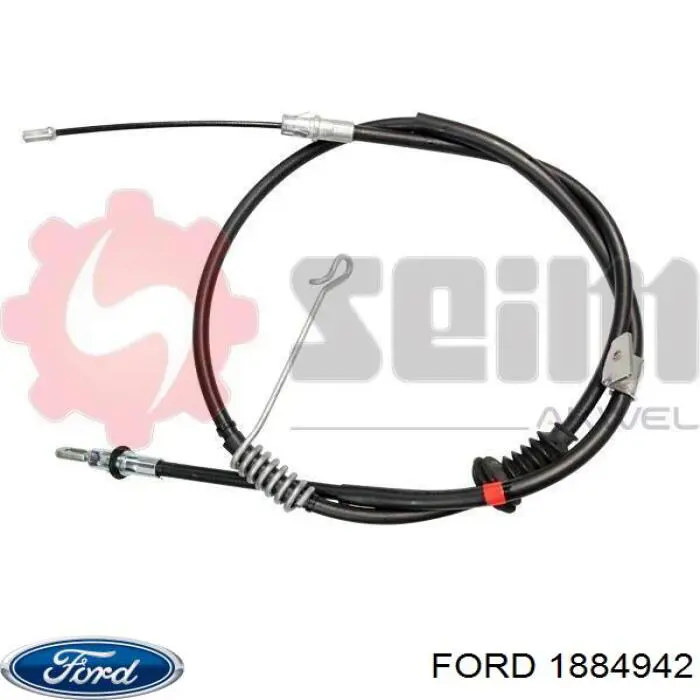 Трос стоянкового гальма задній лівий Ford 1884942 ціна, від 24.42 USD