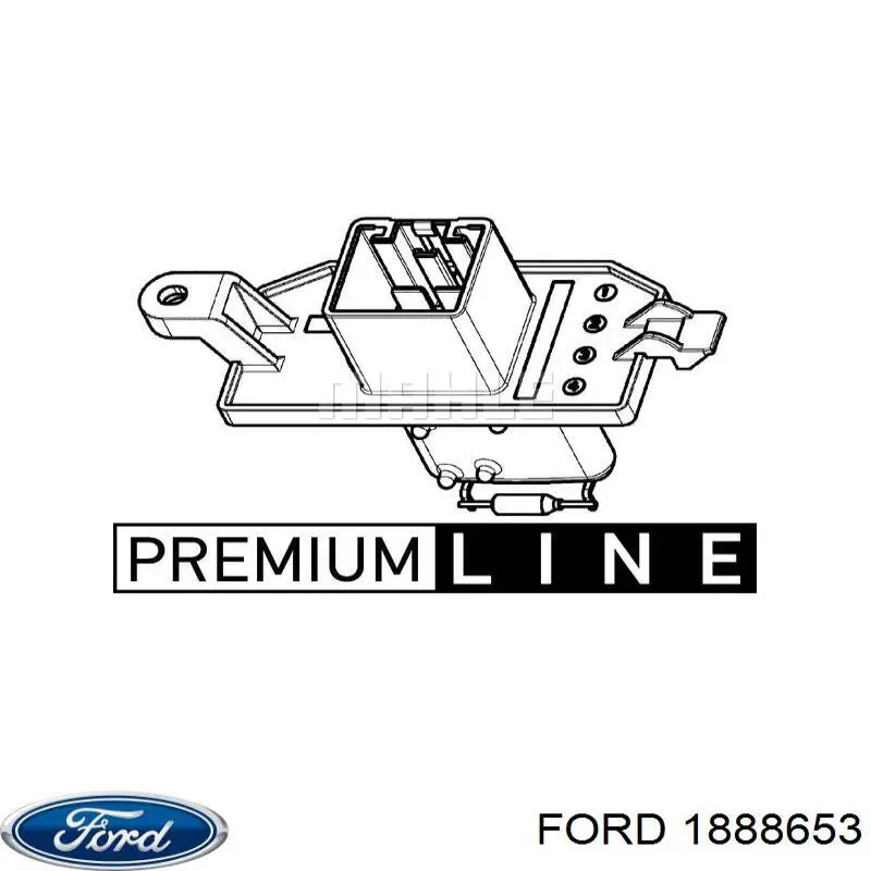 Купити 1888653 Ford Їжак обігрівача