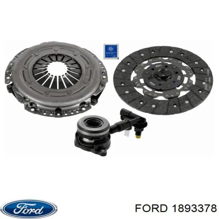 Комплект зчеплення (3 частини) Ford 1893378 ціна, від 179.05 USD
