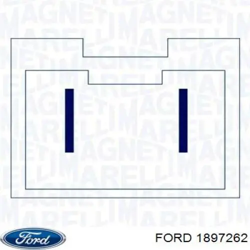 Регулятор висоти ременя безпеки передній лівий Ford BK21V611C46AE ціна, від 63.33 USD