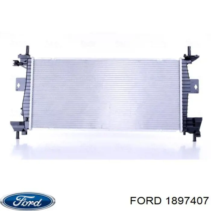 Купити 1897407 Ford Радіатор двигуна