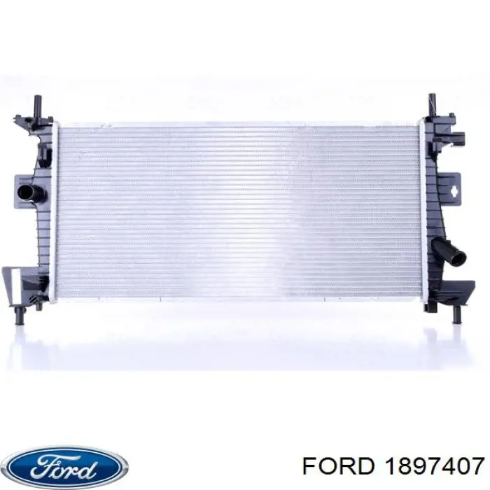 1897407 Ford радіатор охолодження двигуна