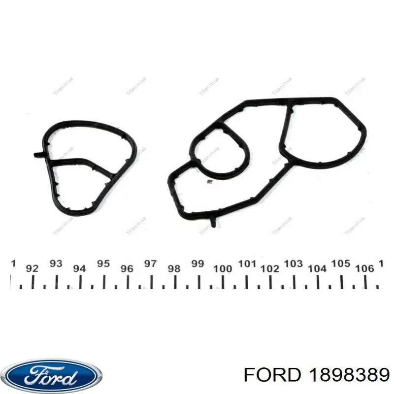 1898389 Ford Блок циліндрів двигуна