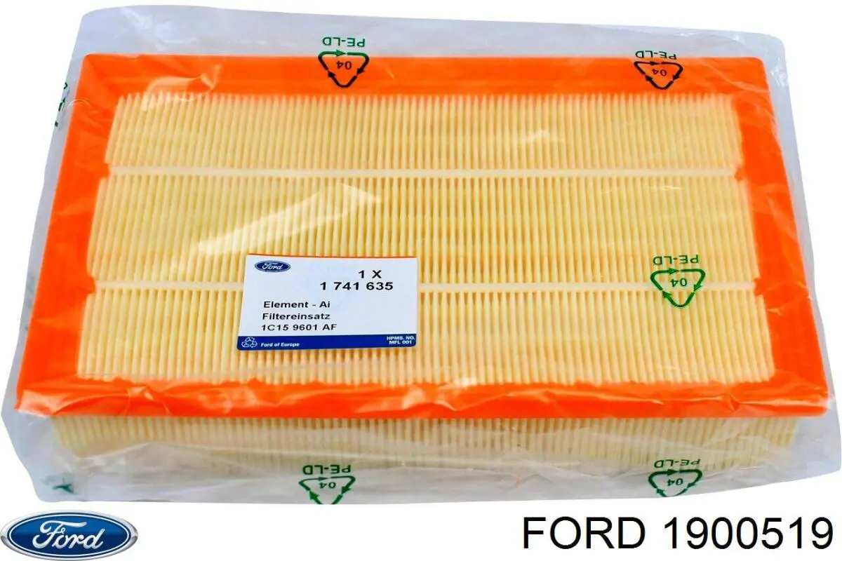 1900519 Ford фільтр повітряний