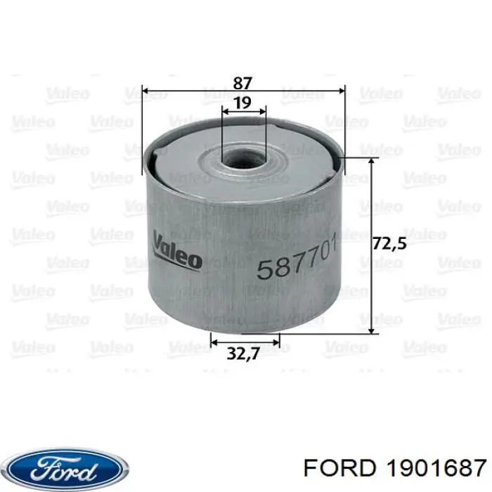 Автоскло Ford 1901687 ціна, від 173.72 USD