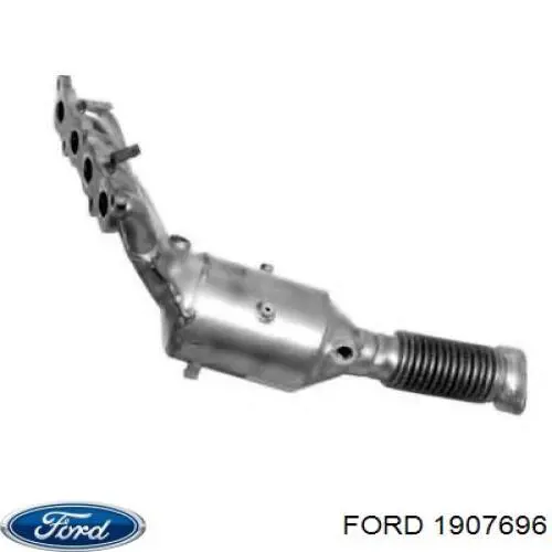 Конвертор-каталізатор (каталітичний нейтралізатор) Ford 1907696 ціна, від 276.34 USD
