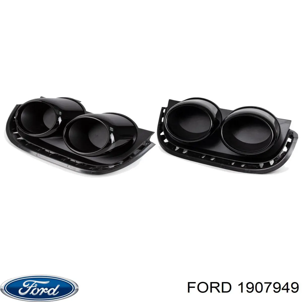 Глушник, задня частина Ford 1907949