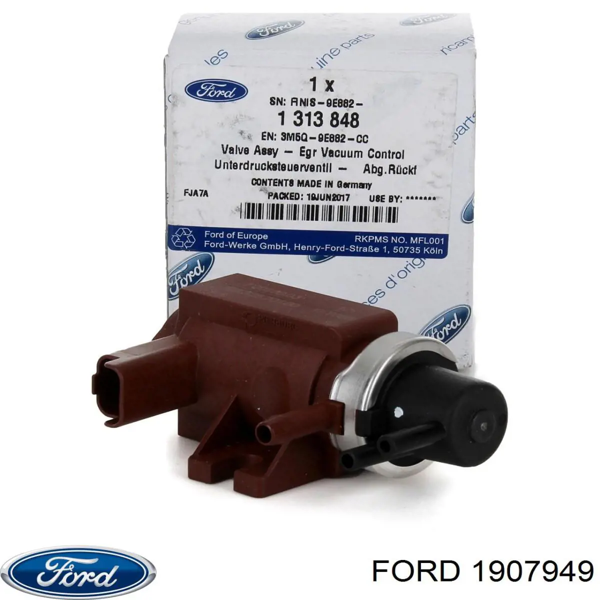 1907949 Ford Глушилка задня