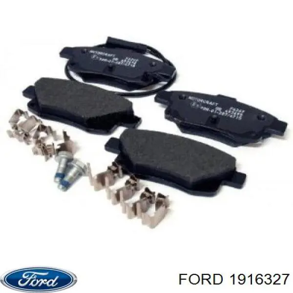 Купити 1916327 Ford Задні колодки