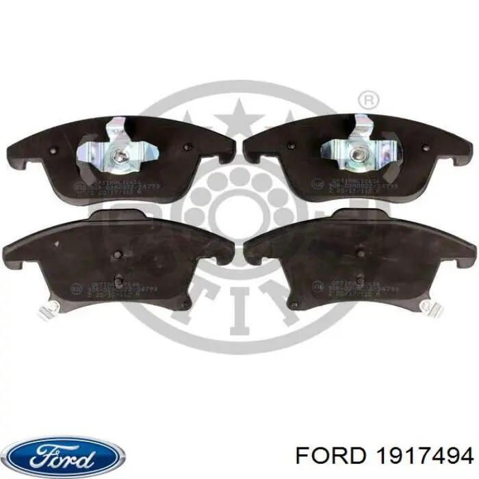 Гальмівні колодки Ford 1917494 ціна, від 40.21 USD