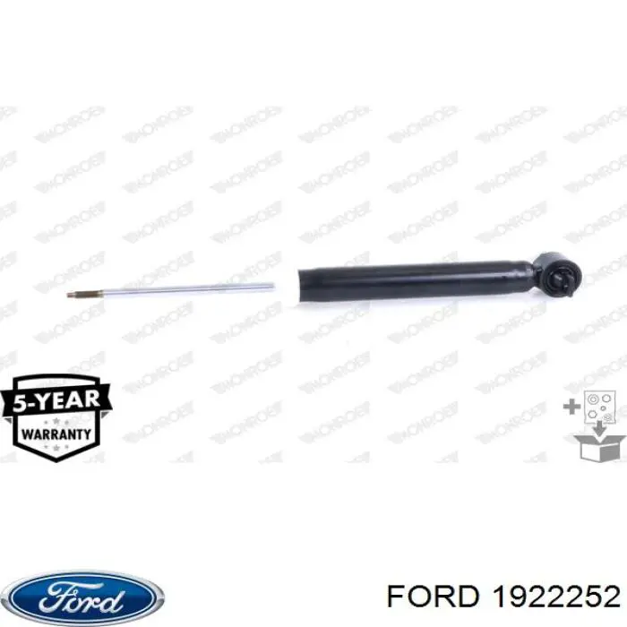 Амортизатор задній DG9C18080EEE Ford