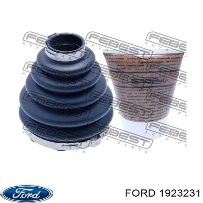 Пильники ШРКШів передній піввісі, комплект Ford 1481333 ціна, від 19.17 USD