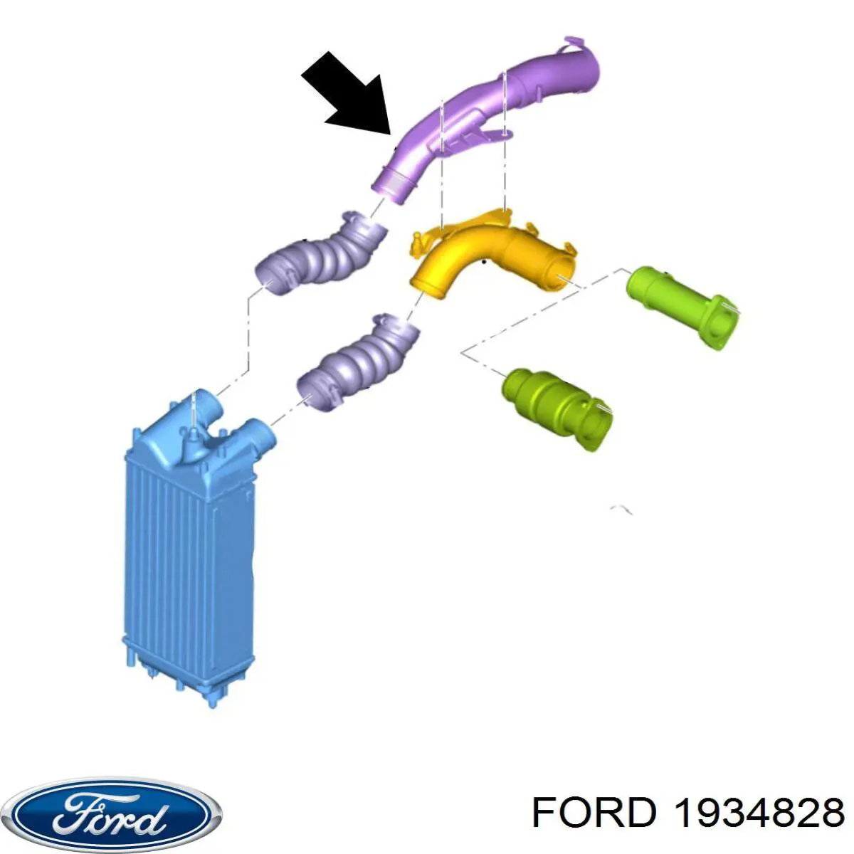  F4B16F075AA Ford