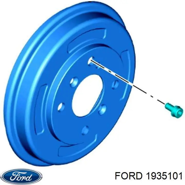 Барабан гальмівний задній Ford 1935101 ціна, від 44.53 USD