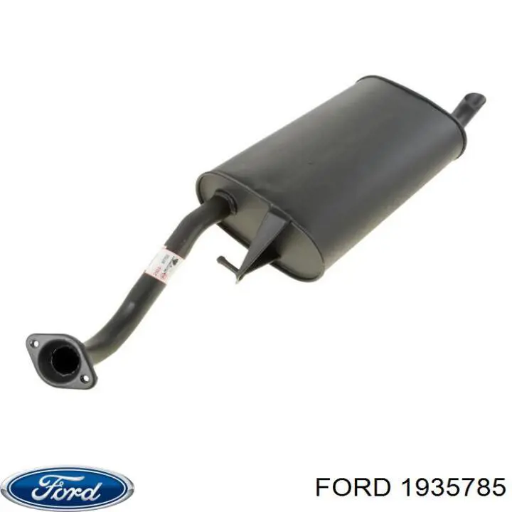FK7B17F771ABW Ford Захисна губа бампера переднього