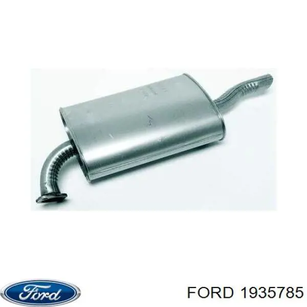 FK7B17F771ABW Ford Захисна губа бампера переднього