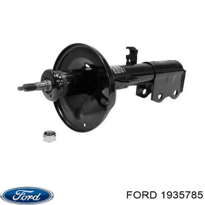 Купити FK7B17F771ABW Ford Спойлер переднього бампера