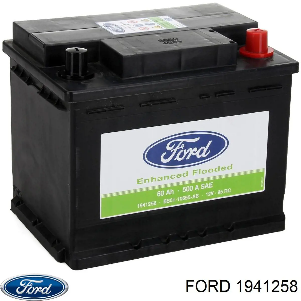 Батарея акумуляторна Ford 1941258 ціна, від 190.67 USD