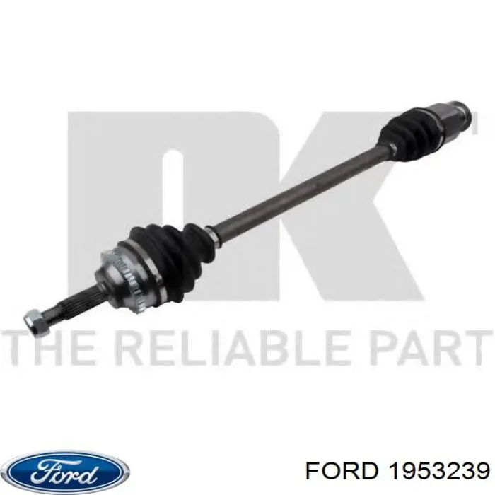 Купити 1953239 Ford Радіатор двигуна