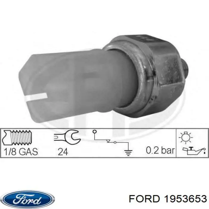Манометри (показник тиску масла) Ford 1953653 ціна, від 4.20 USD