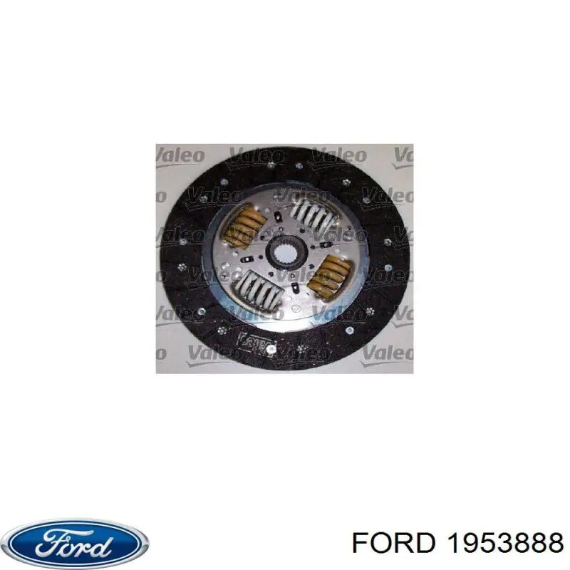 Купити 1953888 Ford Комплект зчеплення (диск, корзина, підшипник)