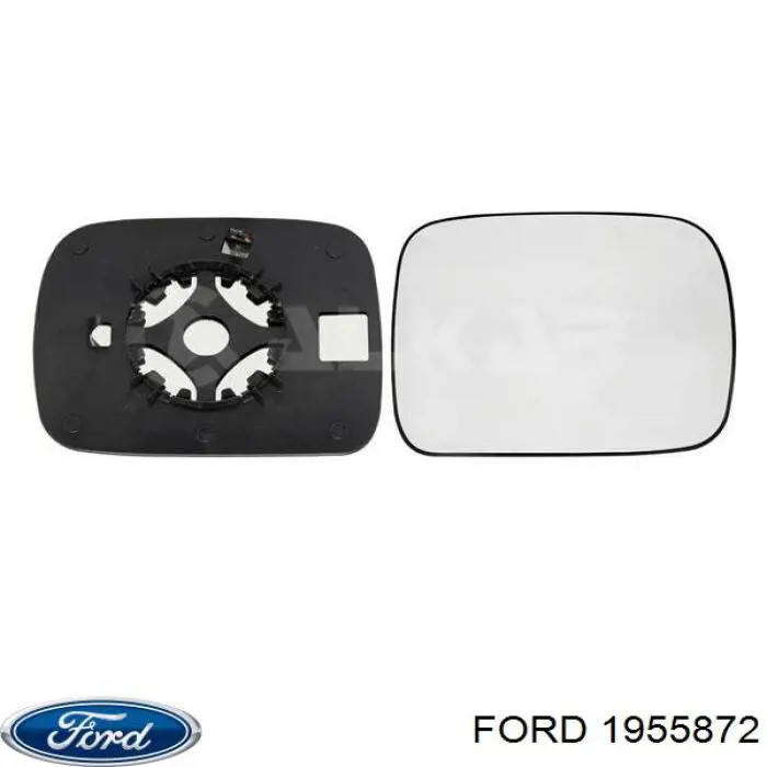 Купити 1955872 Ford Дзеркальний елемент дзеркала заднього виду, лівого