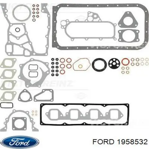 Комплект прокладок двигуна, повний Nissan/Infiniti 1010143G85 ціна, від 52.96 USD