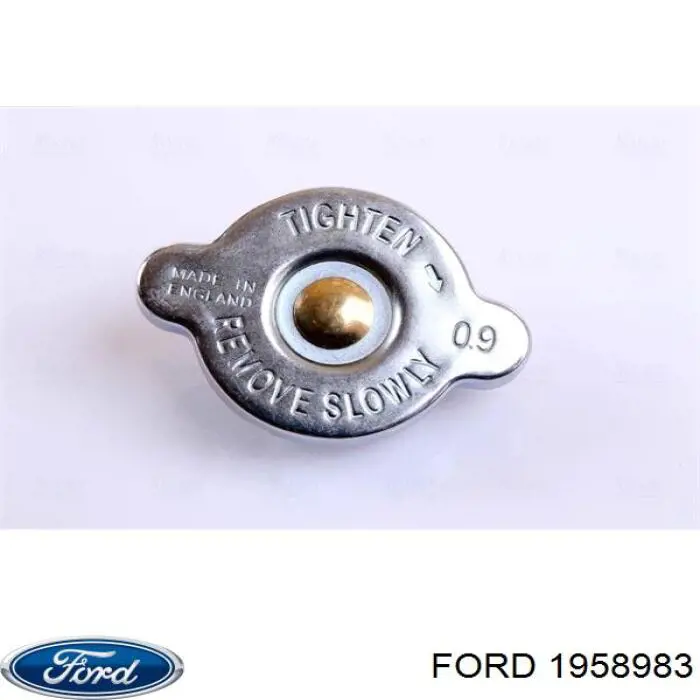 1958983 Ford Радіатор охолодження двигуна