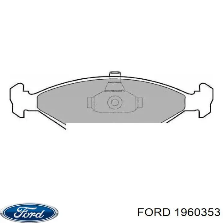 Купити 1960353 Ford Головний гальмівний циліндр