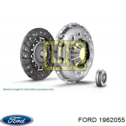 Комплект зчеплення (3 частини) Ford 1962055 ціна, від 174.43 USD