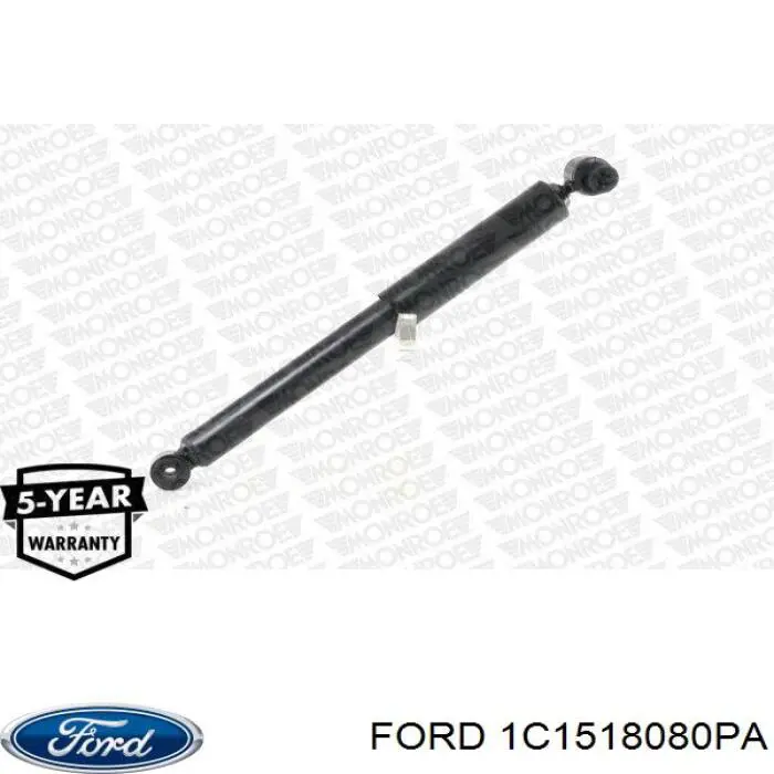 Амортизатор задній 1C1518080PA Ford