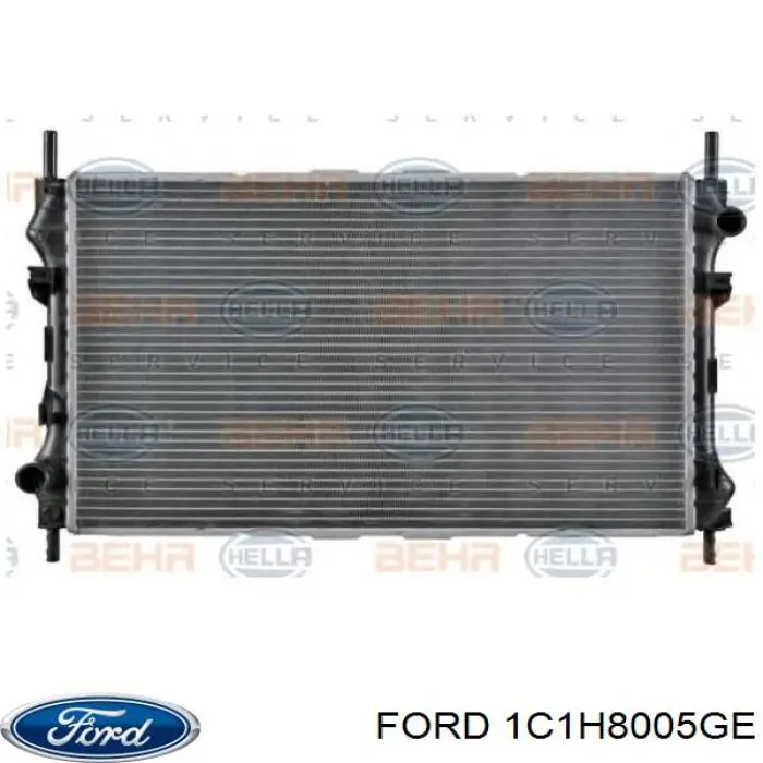 Купити 1C1H8005GE Ford Радіатор двигуна