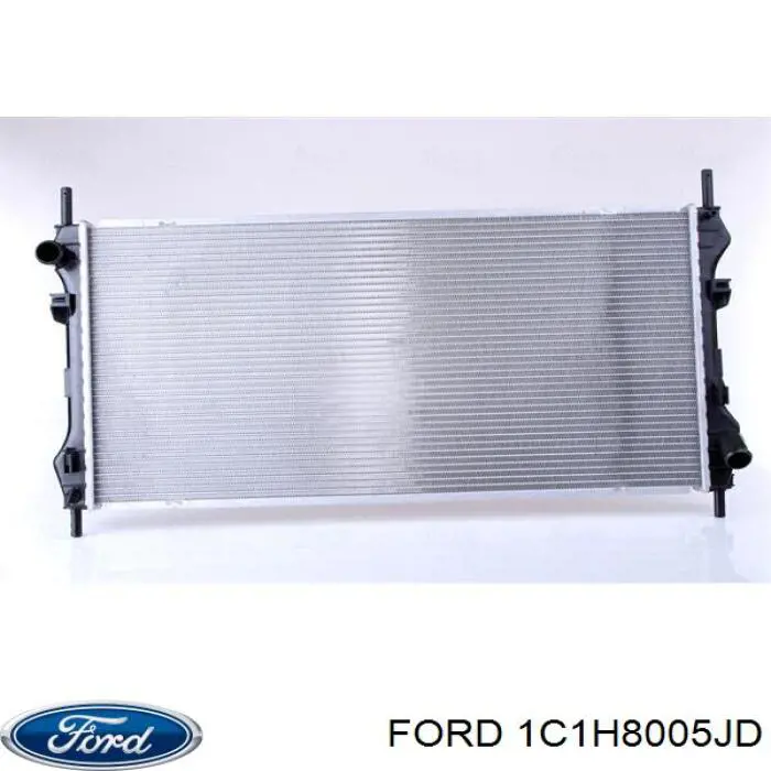 Купити 1C1H8005JD Ford Радіатор двигуна