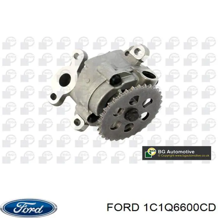 1C1Q6600CD Ford Масляний насос двигуна