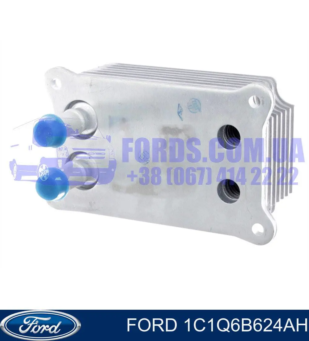 Купити 1C1Q6B624AH Ford Радіатор масляний (холодильник), під фільтром