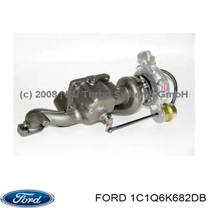 Купити 1C1Q6K682DB Ford Турбіна
