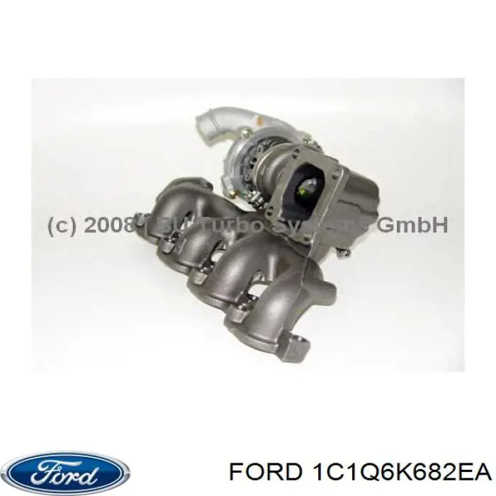 1C1Q6K682EA Ford турбіна