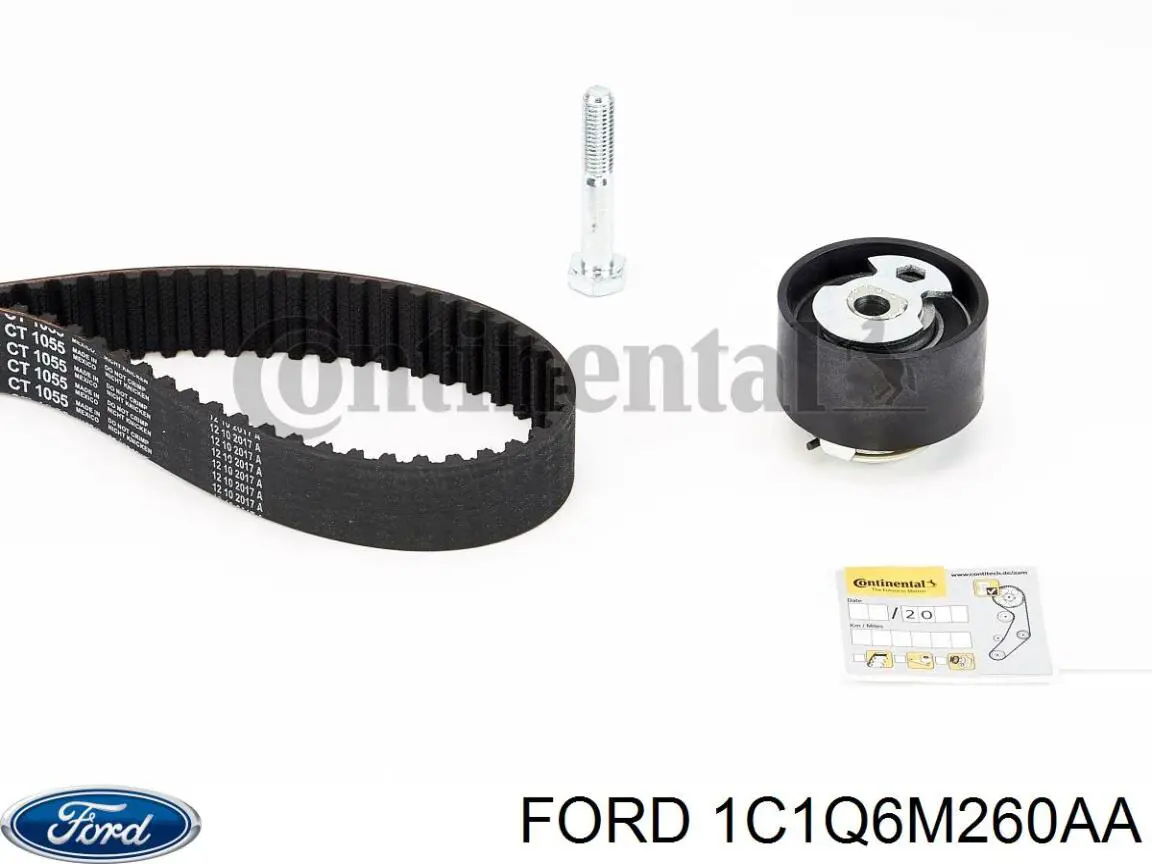 Комплект ГРМ Ford 1C1Q6M260AA ціна, від 65.11 USD