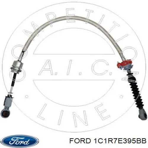 Трос перемикання передач, вибору передачі Ford 1C1R7E395BB ціна, від 27.24 USD