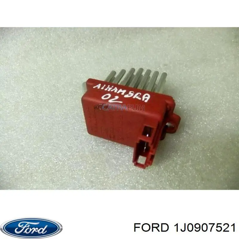 Резистор обігрівача Ford 1J0907521 ціна, від 12.54 USD