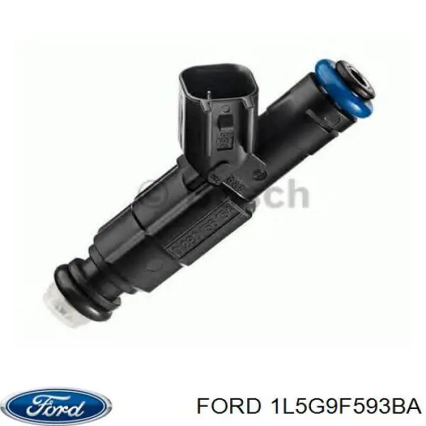 Купити 1L5G9F593BA Ford Форсунка дизельна в зборі, розпилювач + тримач