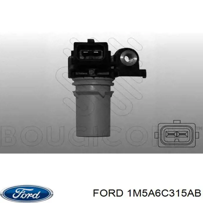 1M5A6C315AB Ford датчик положення (оборотів коленвалу)