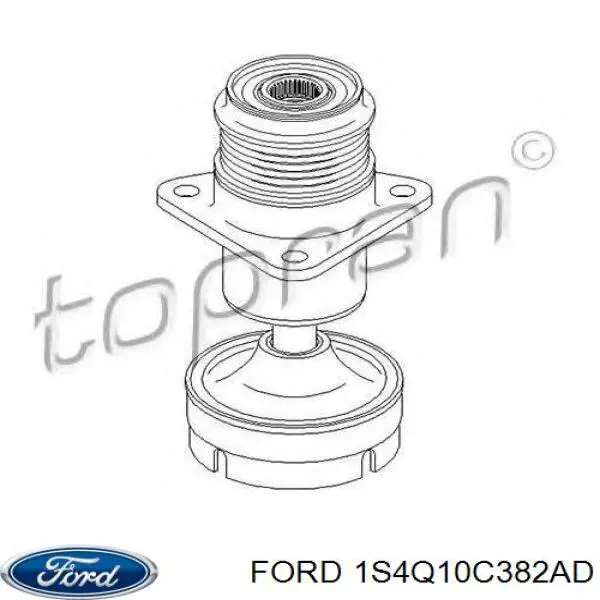  1S4Q10C382AD Ford